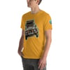 Defender Short-Sleeve Unisex T-Shirt with sleeve logo