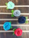 Image of Nylon Felt Flower Laser Cut Headbands-21 color choices