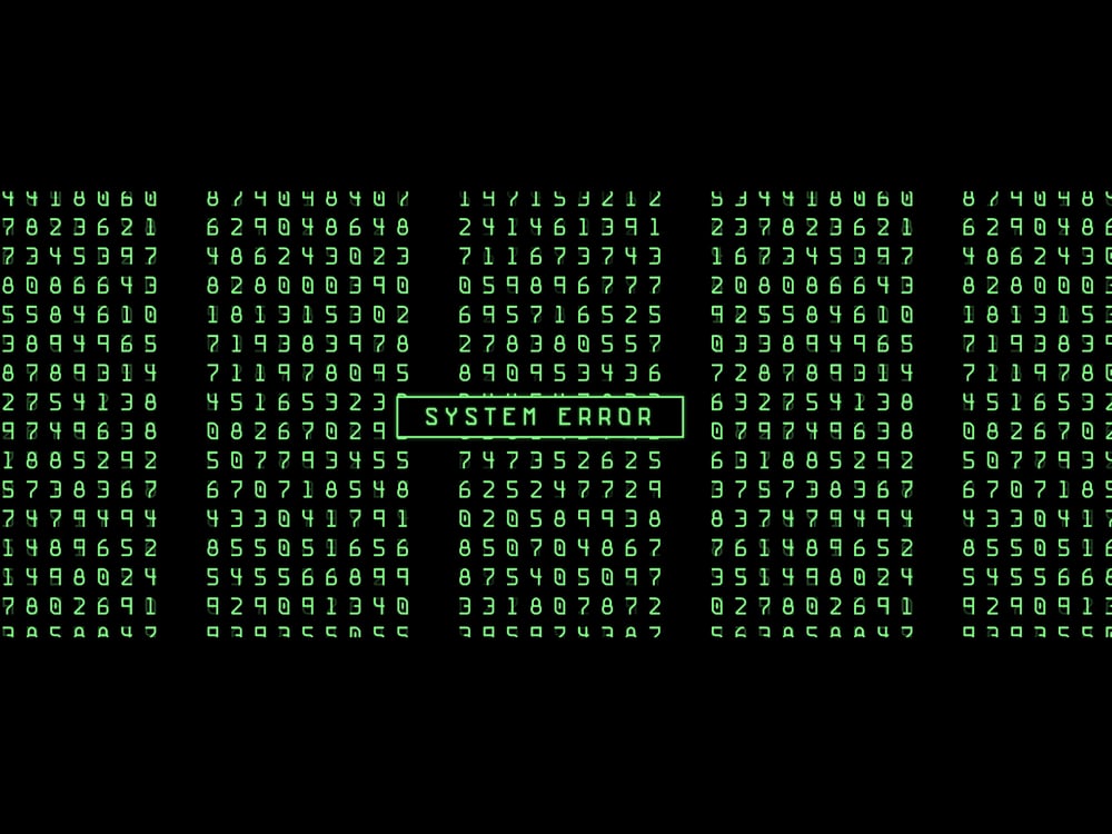 Image of System Error