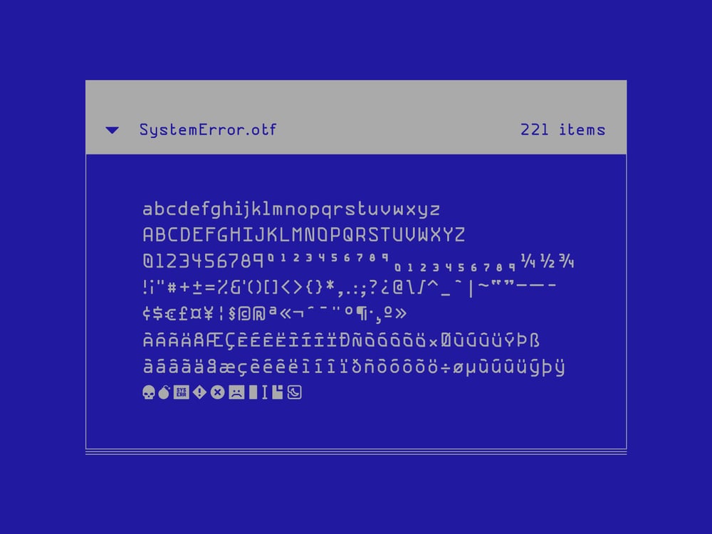Image of System Error