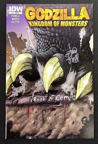 Godzilla Kingdom Of Monsters #1 Bell Book & Comic Variant
