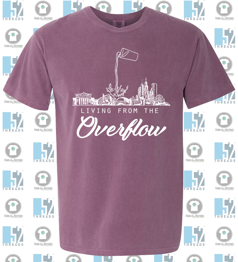 Image of “Living From the Overflow” T-shirt