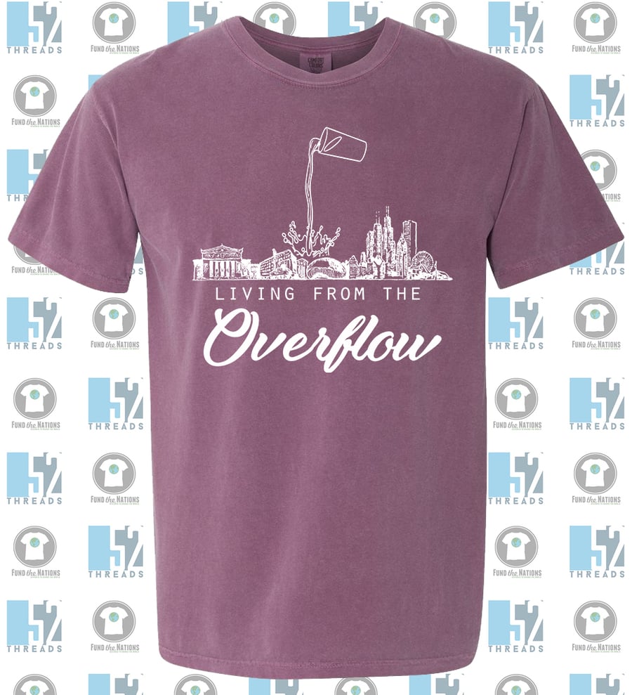 Image of “Living From the Overflow” T-shirt 