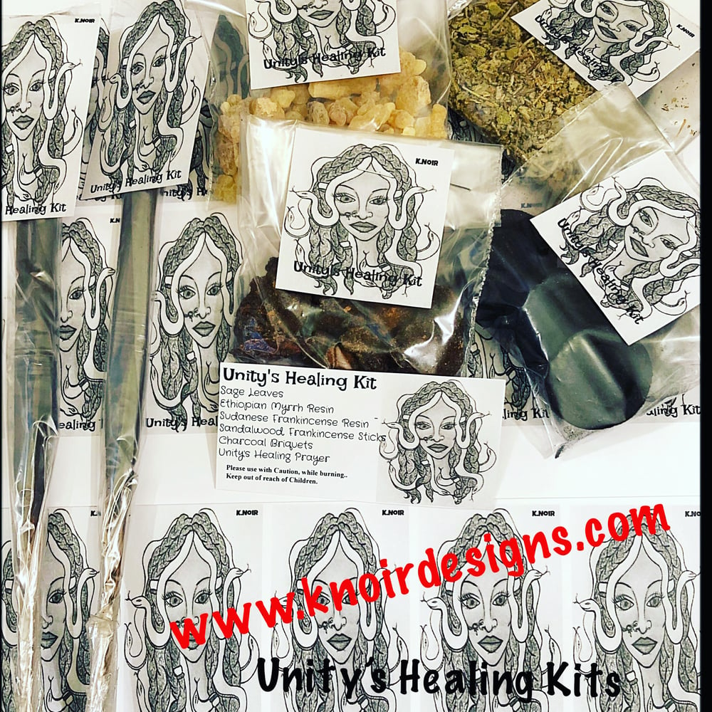 Image of Unity’s Healing Kit  (Incense & Resin)