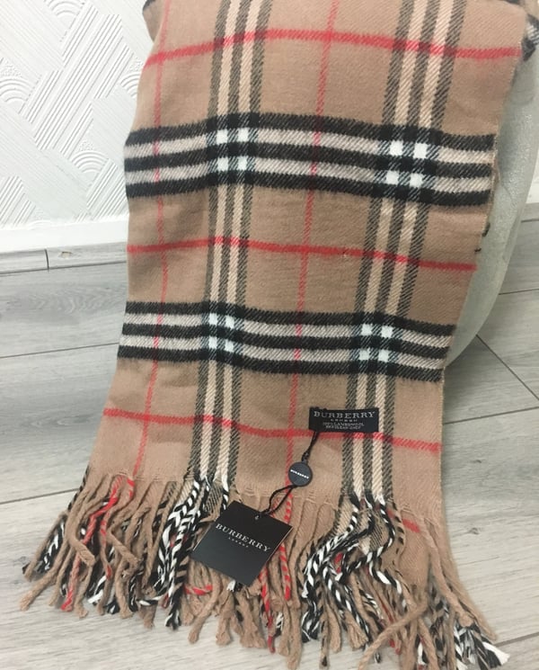 Image of Burberry Knit Scarf 