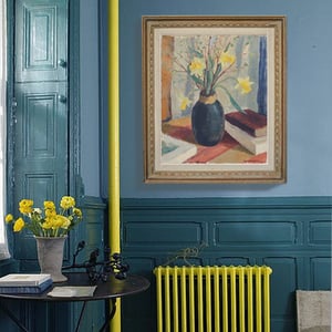 Image of 1938 'Daffodils and Pussy Willow', G. Larsson