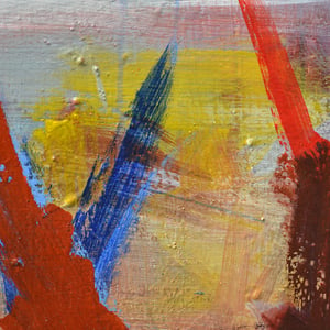 Image of 1970's, Large French Abstract Painting