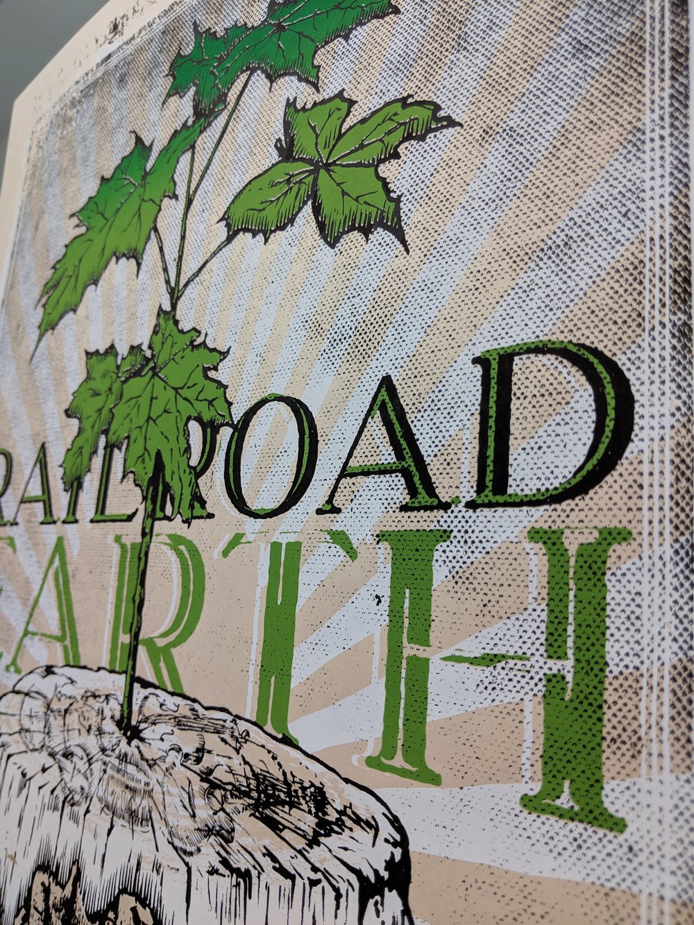 Railroad Earth Tour Poster, 2019