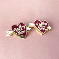 Image 2 of Valley Girl Heart Pin (Seconds)