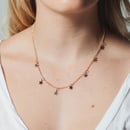 Image of STAR DROP NECKLACE