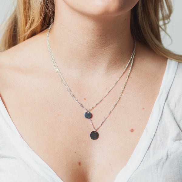 Image of ONCE IN A BLUE MOON NECKLACE