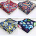 Image of Vintage Linen Paisley Pocket Squares