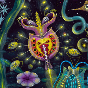 Image of SPACE PLANKTON •  Signed & Numbered Limited Edition • 2 SIZES Available