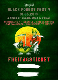 Freitags Ticket 31.05.2019 - BLACK FOREST Fest V
