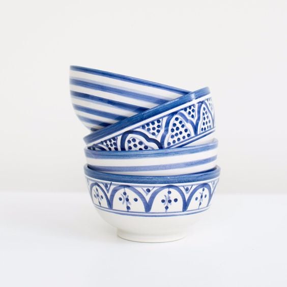 Image of MEDITERRANEAN SOUP BOWLS