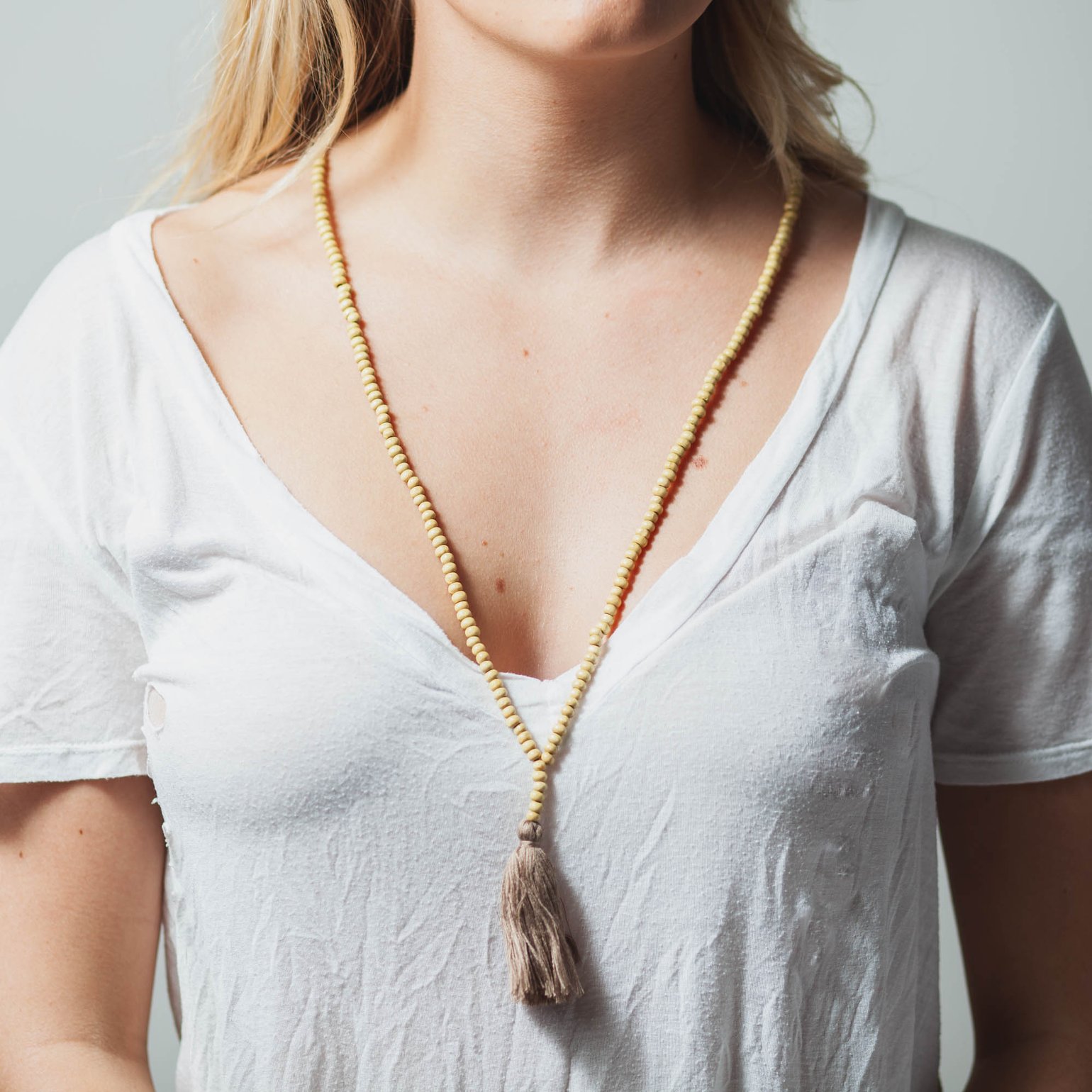 Image of NATURAL MALA NECKLACE