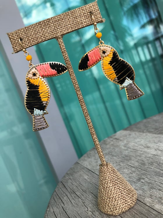 Image of Toucan earrings