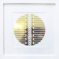 Image 1 of 'Bones'  Limited Edition Gold foil print