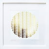 'Interweave' - Limited Edition Gold foil Print