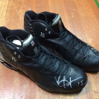 Image 2 of Original 2000 Nike Shox BB4 Vince Carter Player Exclusive Dual Signed Sample.