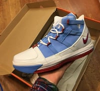 Original Nike LeBron III “Oilers” All-Star F&F Sample.