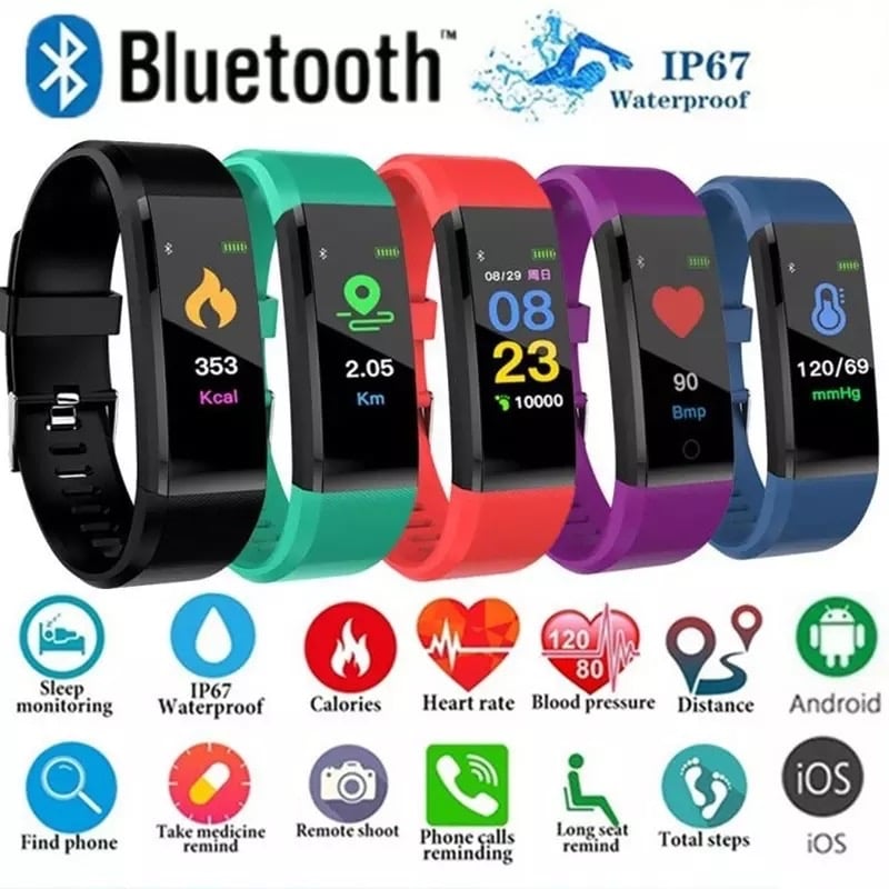 Bluetooth Fitness Smart Watch Senpai Fitness