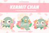 Kermit Chan ✧ Hard Enamel Pins [PREORDER]