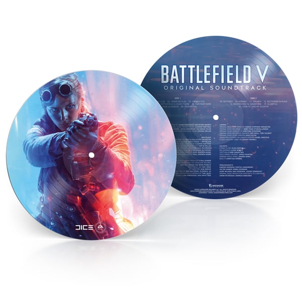 Image of Battlefield V (Original Soundtrack)  'Picture Disc' - Johan Söderqvist & Patrik 