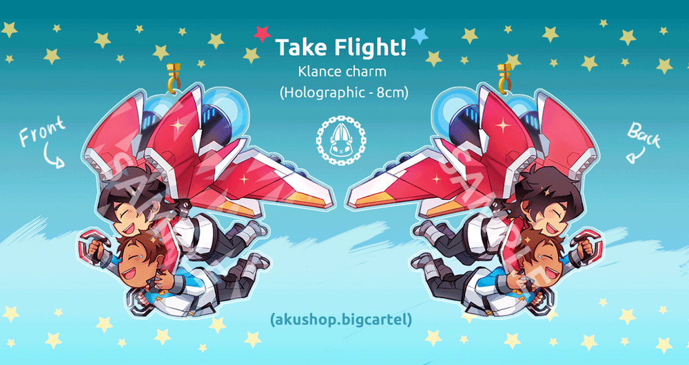 Image of Take Flight! ★ Holographic charm