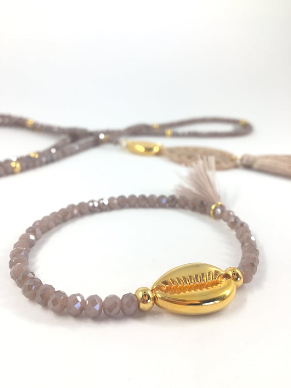 Image of Armband KAURI Muschel gold