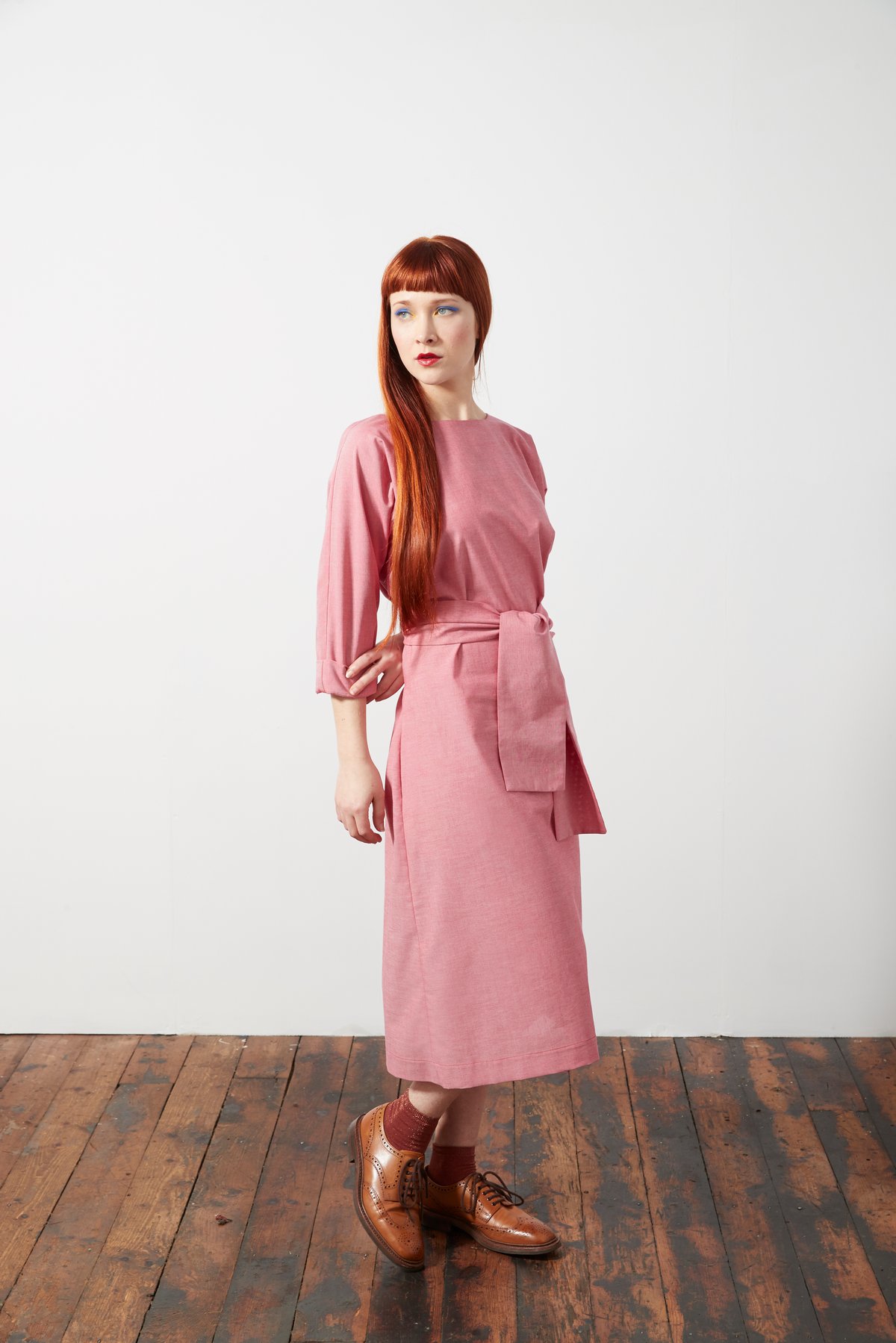 Image of Obi Sash Tie Dress