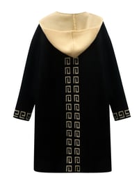 Image 2 of Luxe Geo Pattern Knit Cardigan