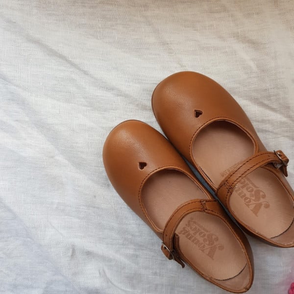 Image of MAGGIE BURNISHED LEATHER   | BABY
