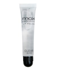 Max Makeup Cherimoya Lip Polish Clear Gloss