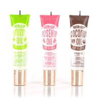 Set of 3 Broadway Vita Clear Lip Glosses -- Mint, Coconut, Rosehip