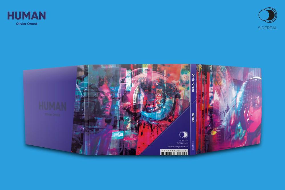 Image of Olivier Orand ‘Human’ digipak cd