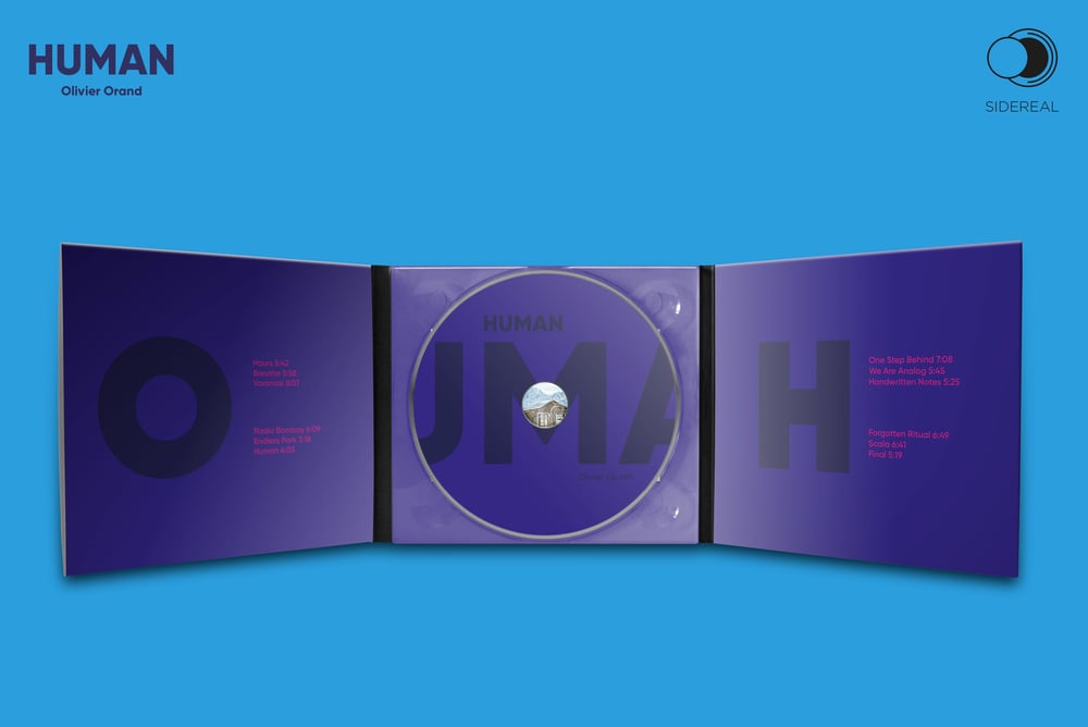 Image of Olivier Orand ‘Human’ digipak cd