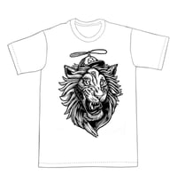 Image 1 of Helicopter Lion T-shirt (B1) **FREE SHIPPING**