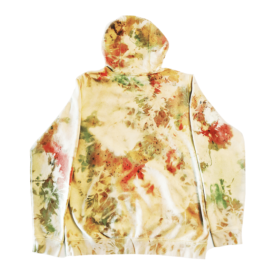 Image of SS TieDye Bleach hoodie