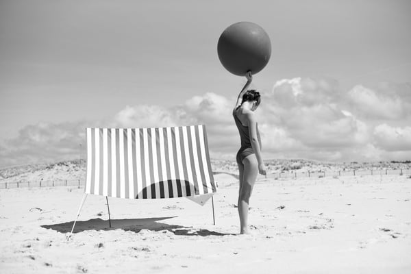 Image of La plage et le ballon