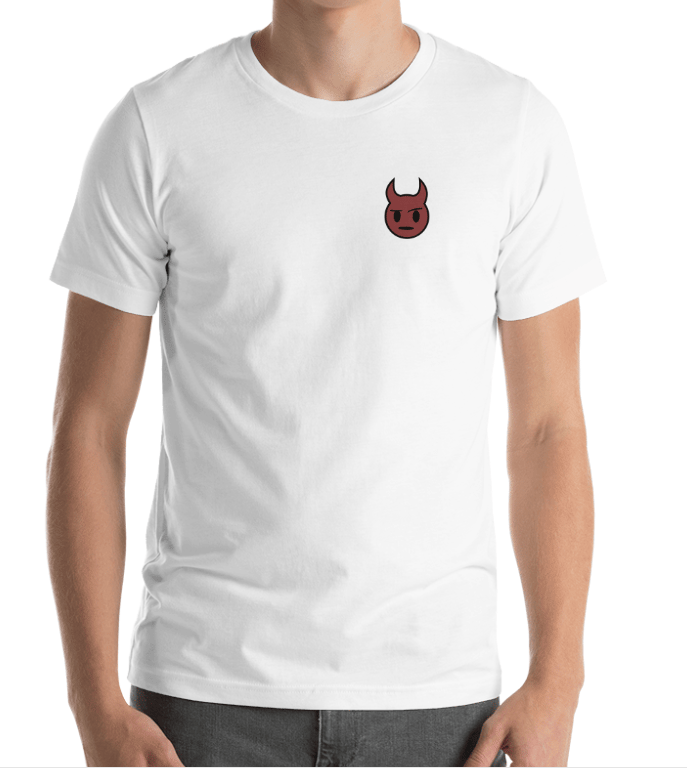 Image of Annoy the Devil White t-shirt