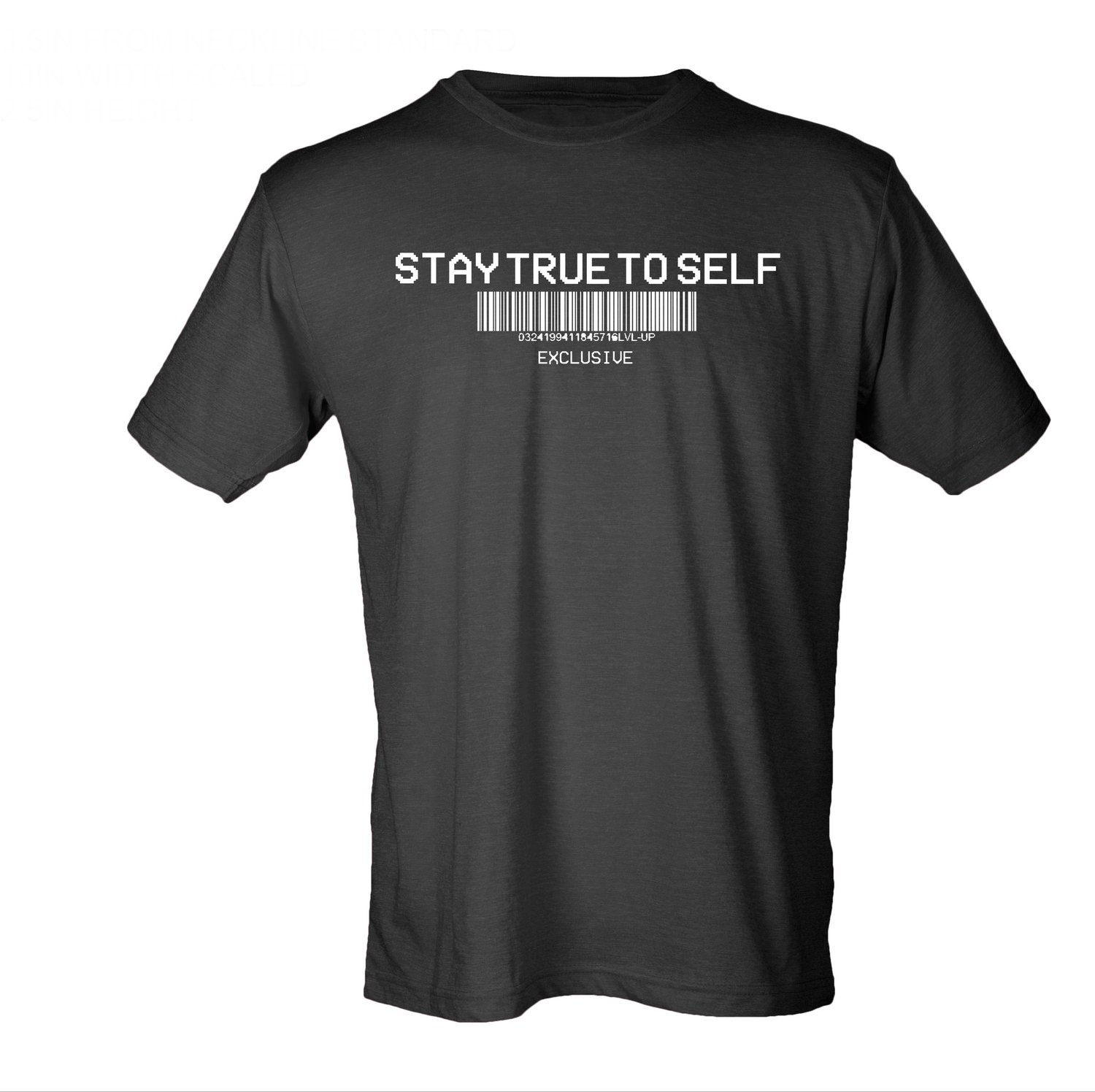 Image of Stay True To Self "Barcode" Shirt