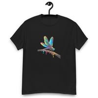 Image 2 of Unisex classic tee, Luminous Dragonfly on Branch Tee