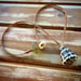 Image of Hawaiian Hebrew cone shell necklace with locking seaglass clasp