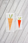 Scrappy Carrot | A Foundation Paper Pieced Quilt Block