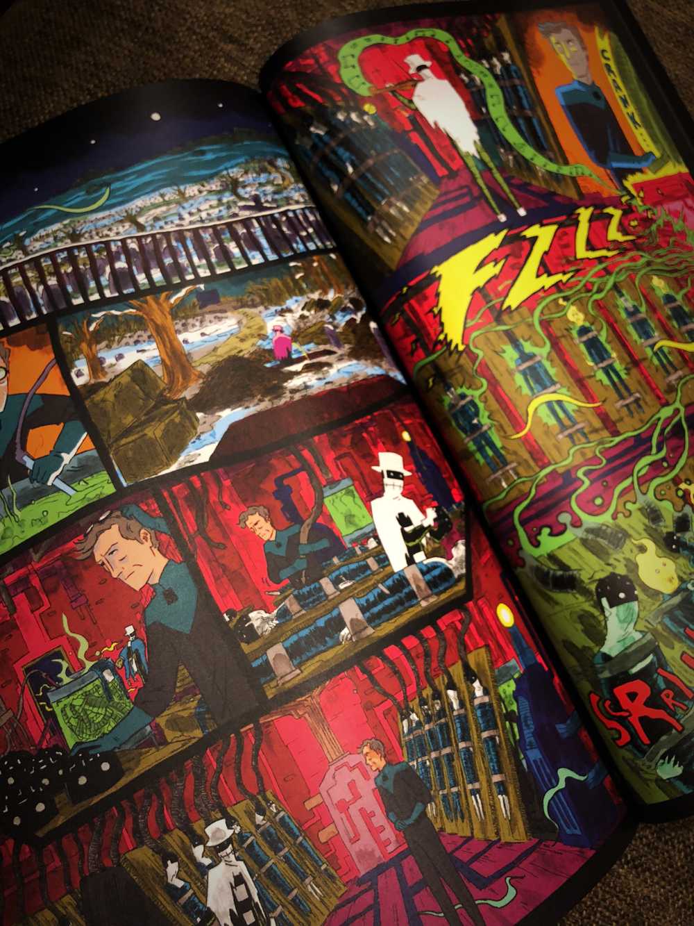 Image of The Spirit of The Shadows Graphic Novel (Back in Stock)