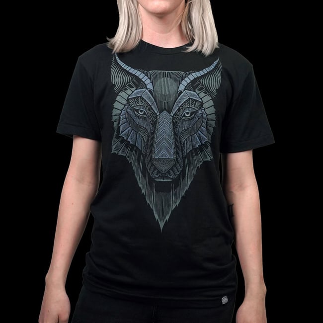 topshop wolf shirt