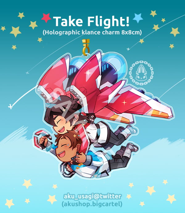 Image of Take Flight! ★ Holographic charm