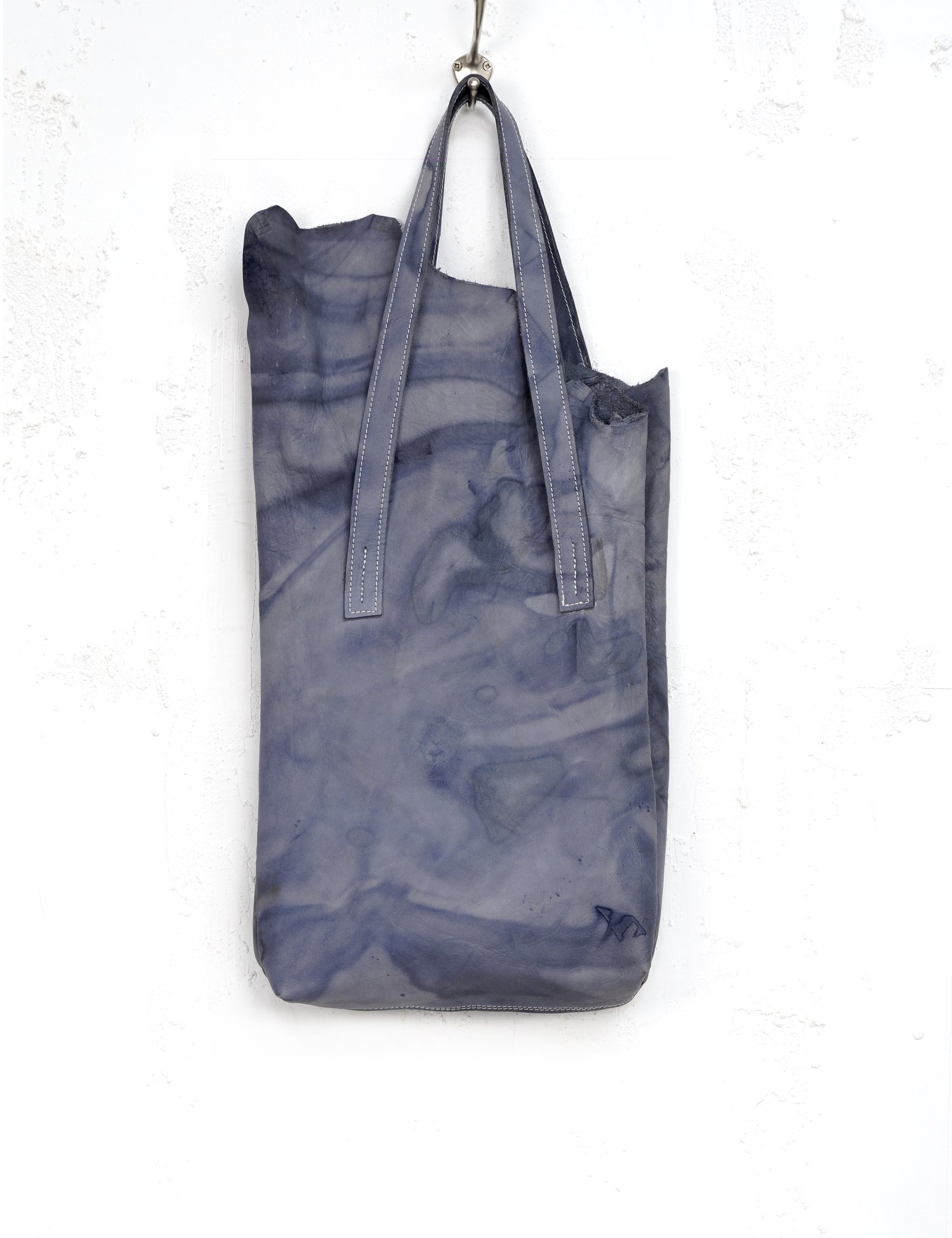 Image of THE BLUE TULIP Leather Shopper, DE BLAUWE TULP Hobo Bag