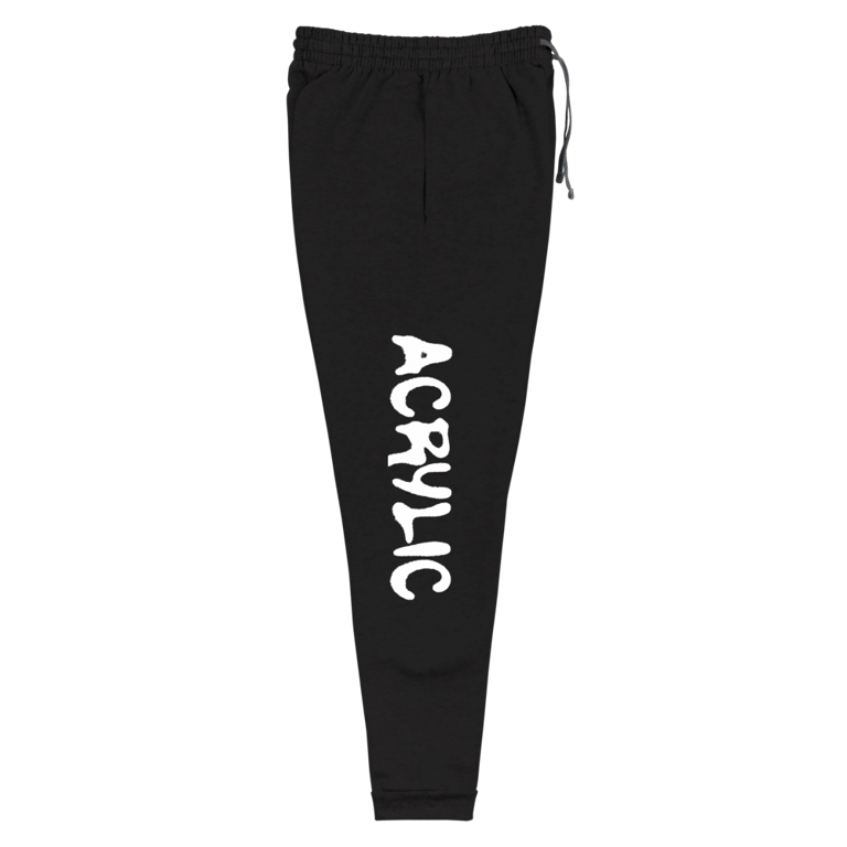 ACRYLIC MATTER SCRIPT JOGGERS Image 3